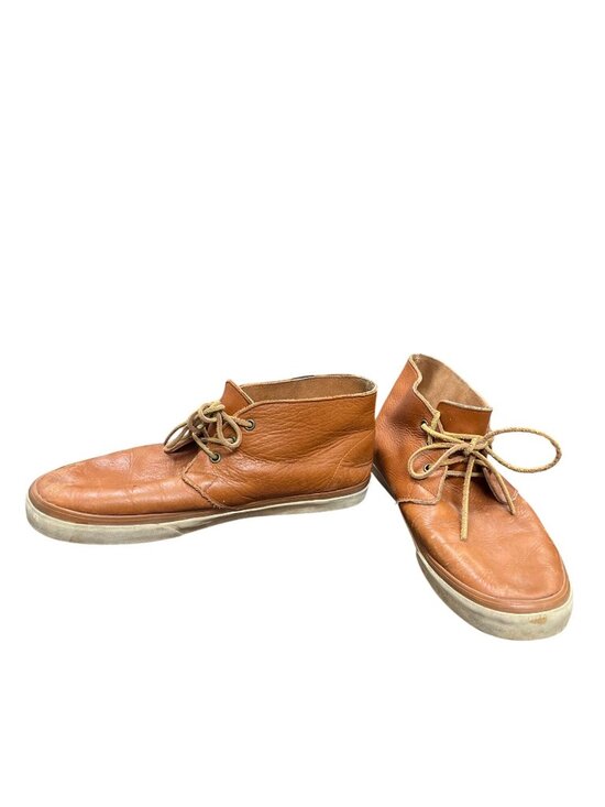 Vans Nubuck mens brown leather casual ankle boots sz 12 SKU 10-028 main image 10